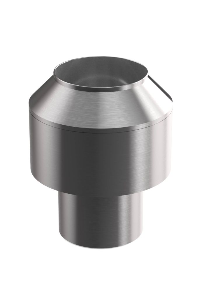 Steck-Fit - Mündungselement Ø 100 - Matt