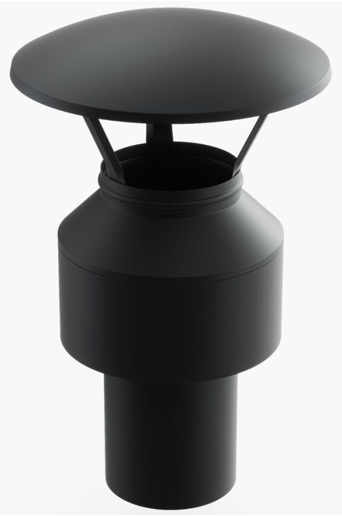 Steck-Fit - Regenhaube Ø 100-130-150-180-200 mm - Matt